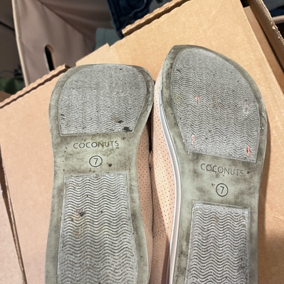 Coconuts by Matisse Blush Suede Loafers with Fringe and Chain - Picture 6 of 11